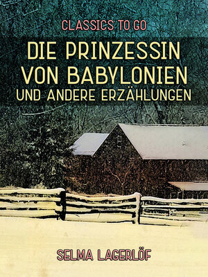 cover image of Die Prinzessin von Babylonien und andere Erzählungen
